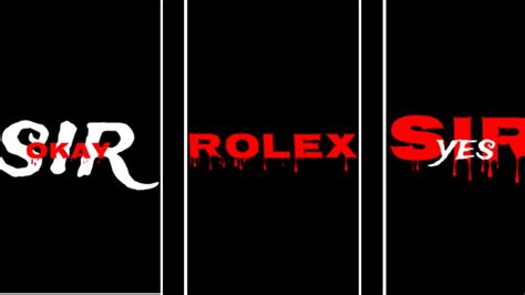 rolex dialogue lyrics